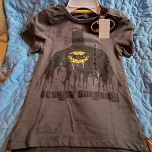 BOYS SZ 5 BATMAN T SHIRT, HAPPY THREADS FASTER SHIPPER!!
